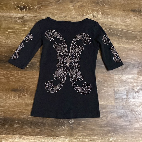 Avangard v-neck top - Picture 4 of 10